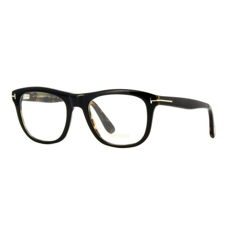 Unisex Square Eyeglasses // Tortoise Black