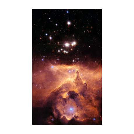 Pismis 24 + NGC 6357 (10"W x 16"H)