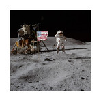 Moonwalk //  Apollo 16 // 1972 (18"W x 18"H)