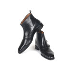 Triple Monkstrap Boots // Black (Euro: 37)