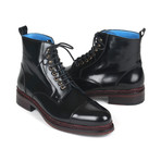 Polished Leather Boots // Black (Euro: 42)