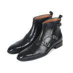 Triple Monkstrap Boots // Black (Euro: 42)