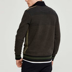 Herman Quarter Zip Sweatshirt // Khaki (M)