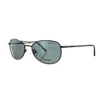 Men's Oval Sunglasses // Gunmetal