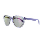 Carrera // Unisex Round Photocro Sunglasses // Lilac
