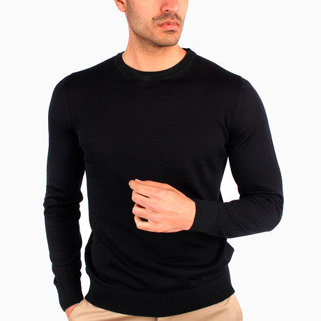Giotto Wool Sweater // Navy Blue (S)