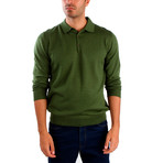 Matteo Wool Sweater // Green (L)
