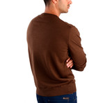 Pietro Wool Sweater // Brown (XL)