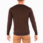 Giotto Wool Sweater // Brown (XL)