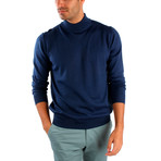 Hector Wool Sweater // Indigo (XL)