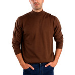 Hector Wool Sweater // Brown (XL)