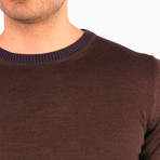 Giotto Wool Sweater // Brown (L)