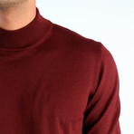 Hector Wool Sweater // Bordeaux (XL)