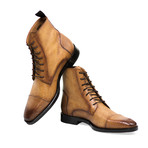 Pierre Boot // Natural Pebbled Leather (UK: 9)