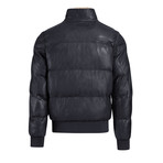 Men's Kristof Leather Jacket // Black (L)