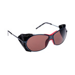 Raf Simons // Unisex RAF3B Sports Wrap Sunglasses // Anthracite