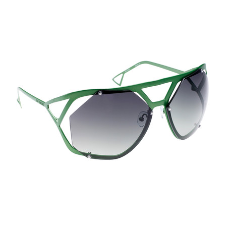 Unisex RAF4B Sunglasses // Green