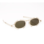 Unisex RAF13C3 Sunglasses // Shiny Gold
