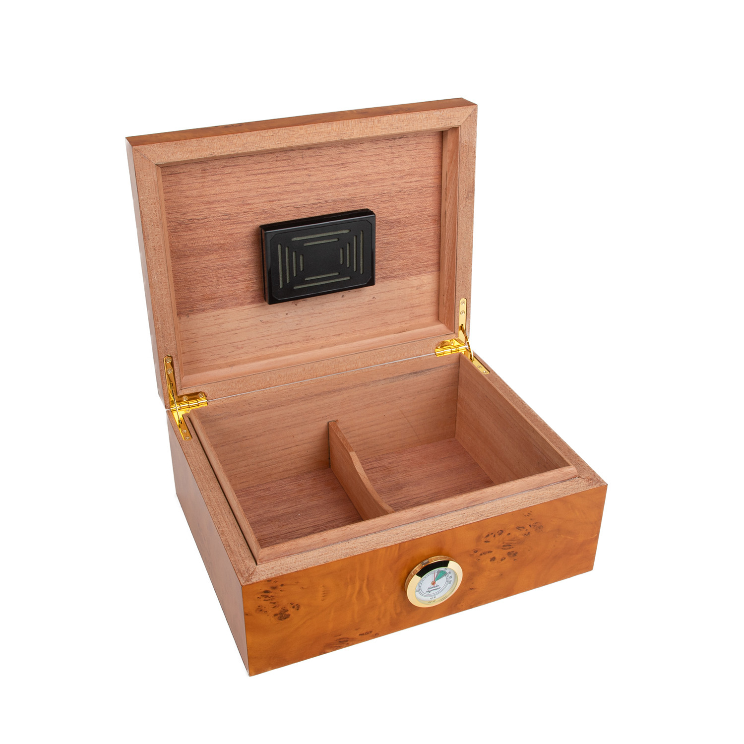 Angelo Cigar Humidor (Natural Brown) - Brouk & Co. - Touch of Modern