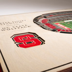 NC State Wolfpack // 5 Layer Wall Art