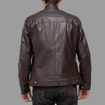 Wyatt Leather Jacket // Brown (Euro: 56)