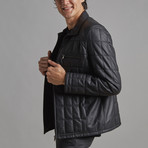 Austin Leather Jacket // Black (XS)
