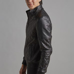 Liam Leather Jacket // Black (3XL)