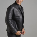 Lucas Leather Jacket // Black (Euro: 54)