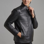Lucas Leather Jacket // Black (Euro: 54)