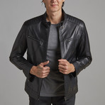 Elijah Leather Jacket // Black (Euro: 46)