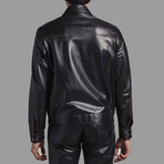 Ezra Leather Jacket // Black (Euro: 50)