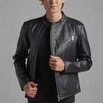 James Leather Jacket // Black (Euro: 46)