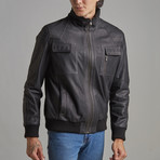 Carson Leather Jacket // Black (Euro: 52)
