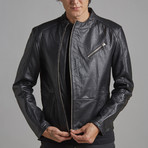 James Leather Jacket // Black (Euro: 58)