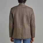 Luke Leather Jacket // Mink (XL)