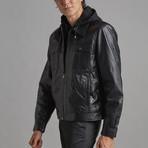 Ian Leather Jacket // Black (Euro: 46)