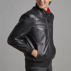 Grayson Leather Jacket // Black (Euro: 54)