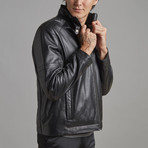 Adrian Leather Jacket // Black (Euro: 46)