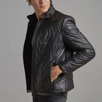 Josiah Leather Jacket // Black (XS)