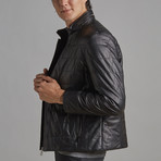 Josiah Leather Jacket // Black (Euro: 52)