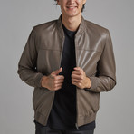 Easton Leather Jacket // Mink (XS)