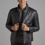 Josiah Leather Jacket // Black (Euro: 62)