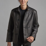 Isaac Leather Jacket // Black (Euro: 54)