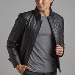 Josiah Leather Jacket // Black (Euro: 54)