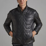Josiah Leather Jacket // Black (S)
