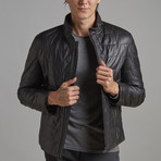 Josiah Leather Jacket // Black (Euro: 58)