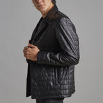 Charles Leather Jacket // Black (4XL)