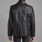 Charles Leather Jacket // Black (Euro: 48)