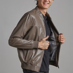Easton Leather Jacket // Mink (Euro: 58)