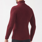 Ethan Tricot Jumper // Claret Red (S)